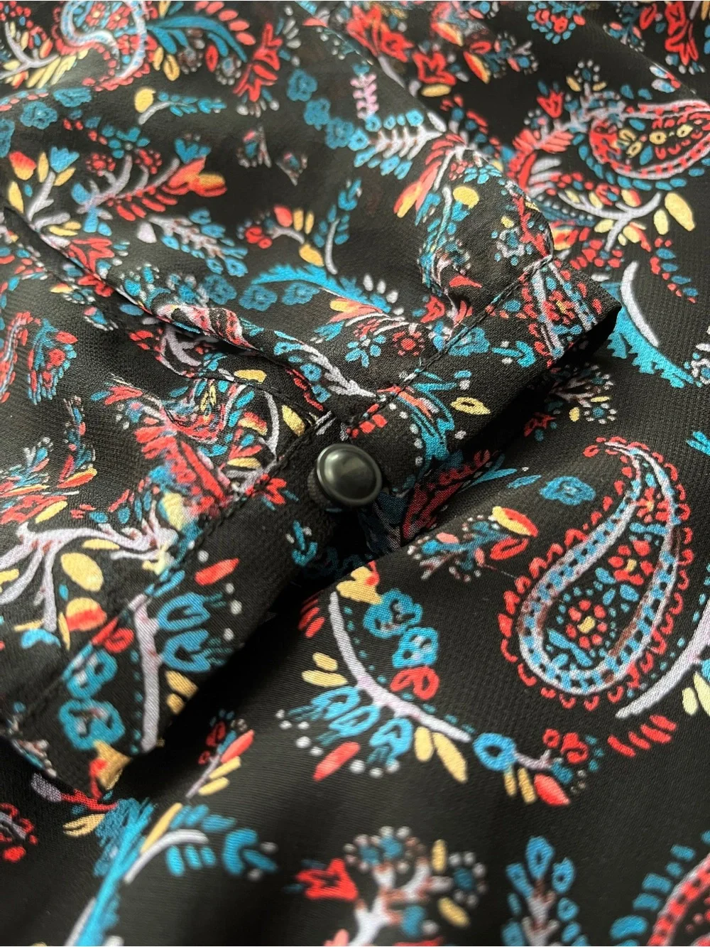 Anthropologie, Vanessa Virginia, Daytripper mini dress. Paisley pattern size M - Picture 7 of 15